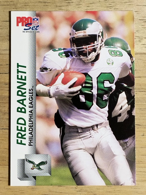 1992 Pro Set #609 Fred Barnett