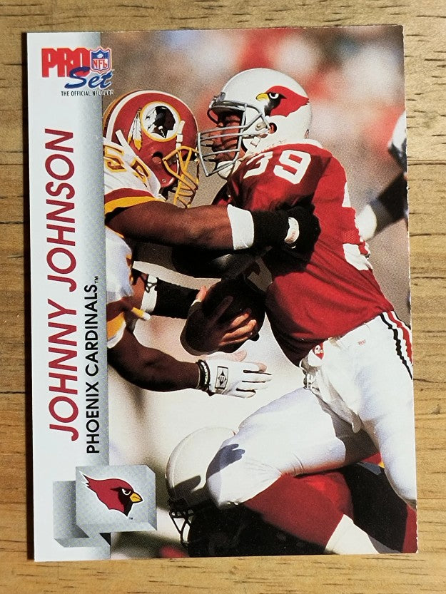 1992 Pro Set #619 Johnny Johnson