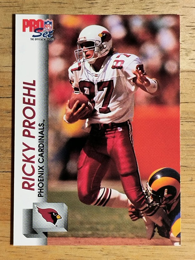 1992 Pro Set #622 Ricky Proehl