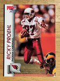 1992 Pro Set #622 Ricky Proehl