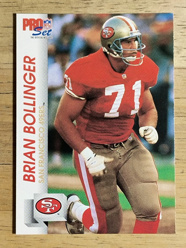 1992 Pro Set #644 Brian Bollinger RC