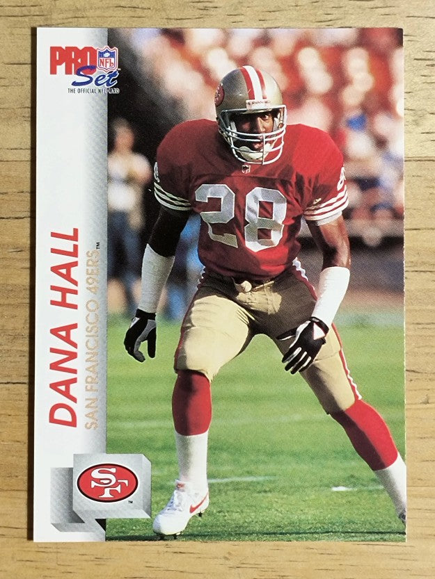 1992 Pro Set #647 Dana Hall RC