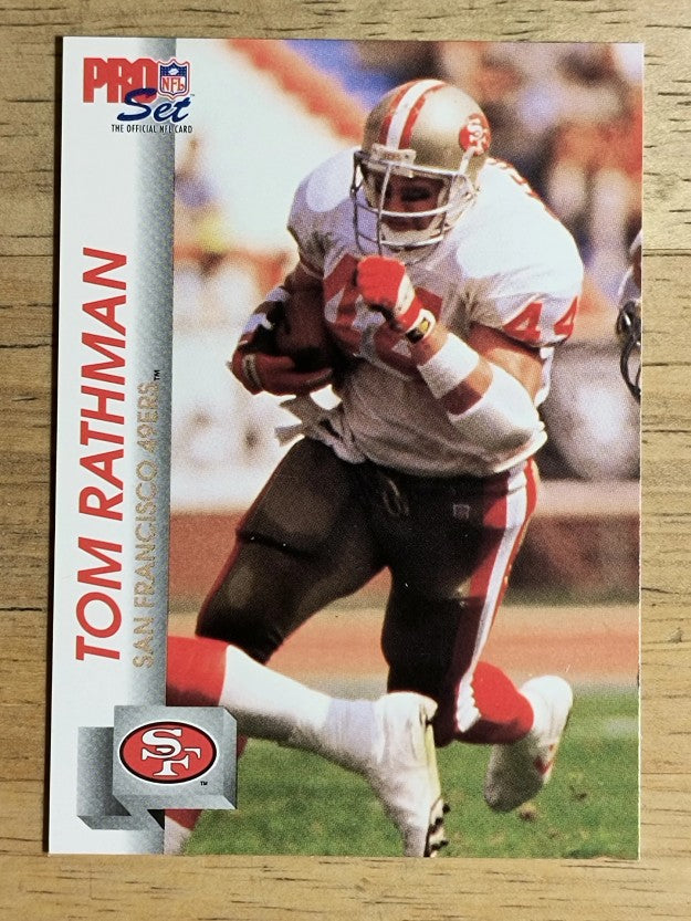 1992 Pro Set #650 Tom Rathman