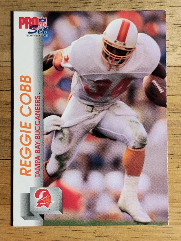 1992 Pro Set #662 Reggie Cobb