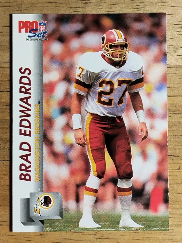 1992 Pro Set #672 Brad Edwards