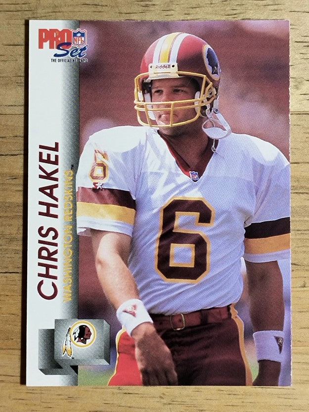 1992 Pro Set #676 Chris Hakel RC