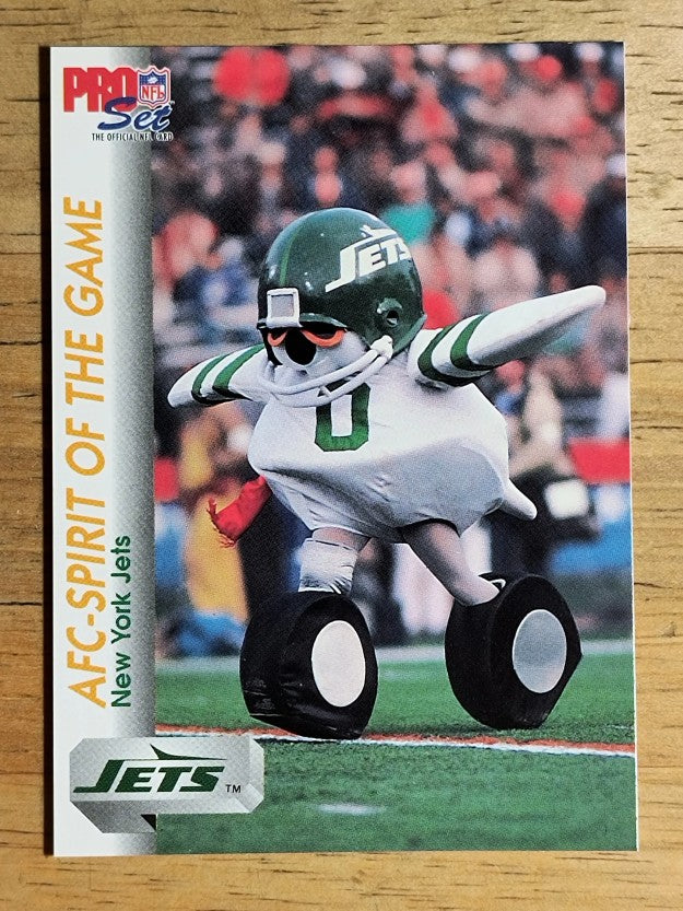 1992 Pro Set #690 New York Jets/Spirit of the Game
