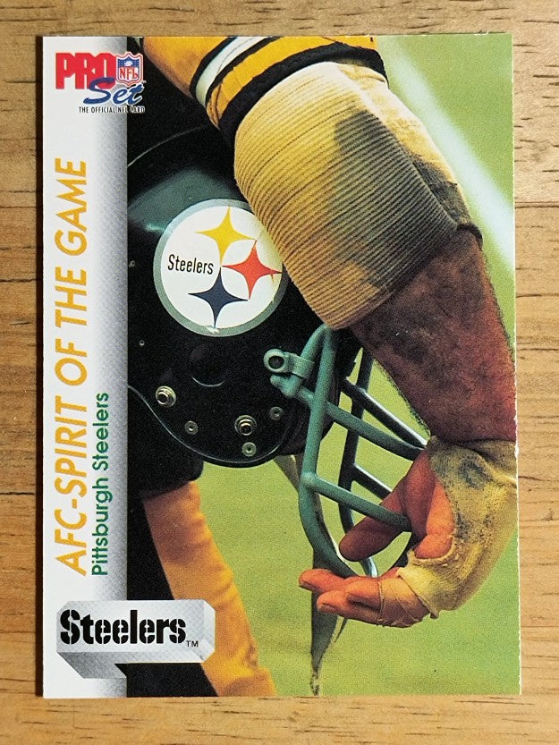1992 Pro Set #691 Pittsburgh Steelers/Spirit of the Game
