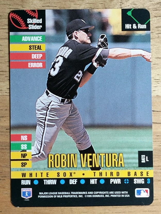 1995 Donruss Top of the Order #55 Robin Ventura U