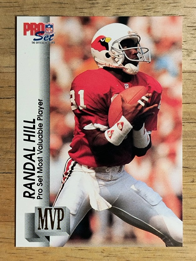 1992 Pro Set Gold MVPs #MVP26 Randal Hill