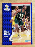 1991-92 Fleer #315 Moses Malone