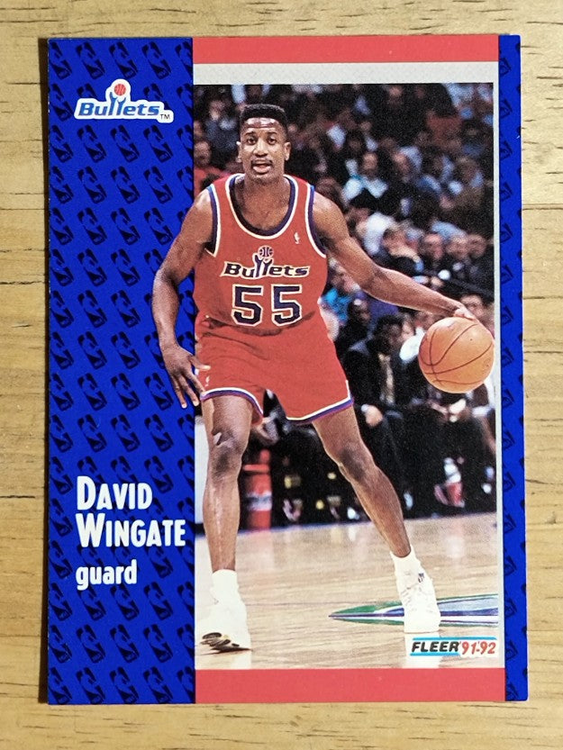 1991-92 Fleer #371 David Wingate