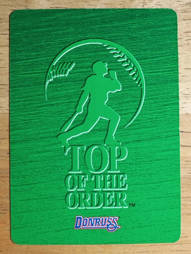 1995 Donruss Top of the Order #19 Roger Clemens C