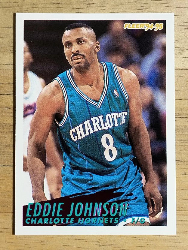 1994-95 Fleer #25 Eddie Johnson