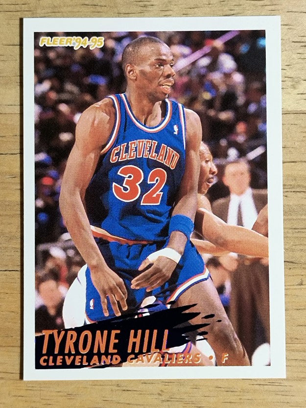 1994-95 Fleer #40 Tyrone Hill
