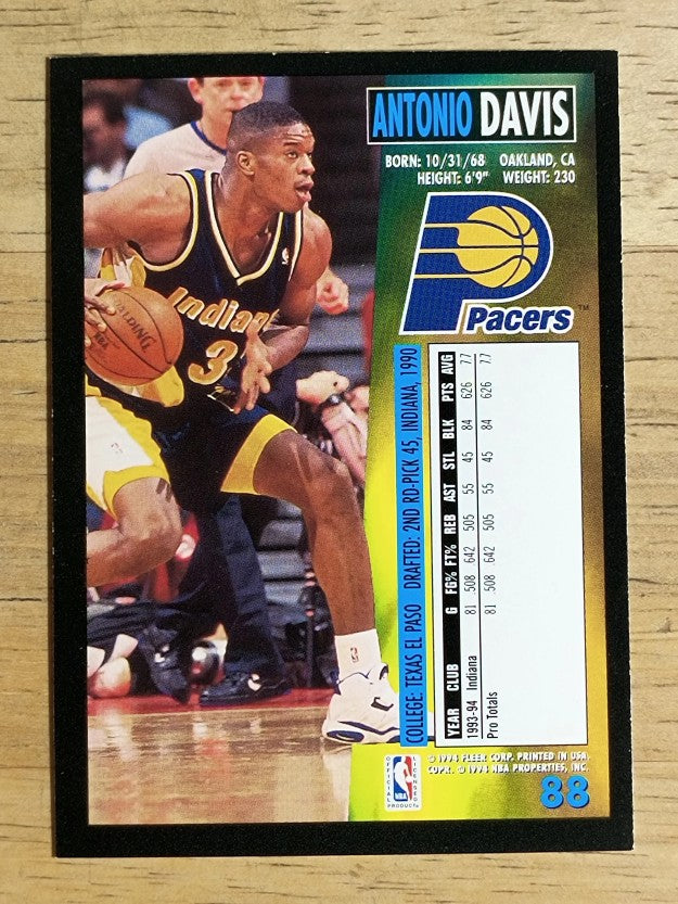 1994-95 Fleer #88 Antonio Davis