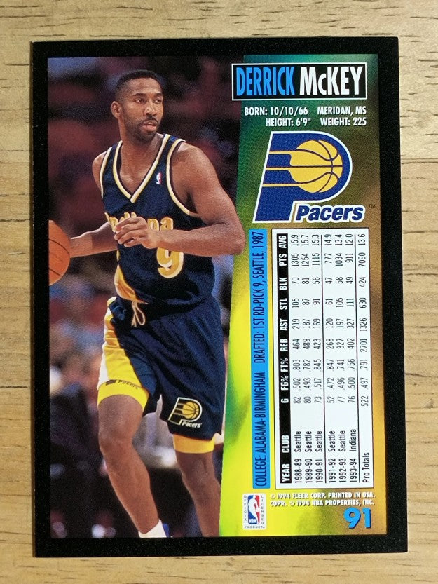 1994-95 Fleer #91 Derrick McKey