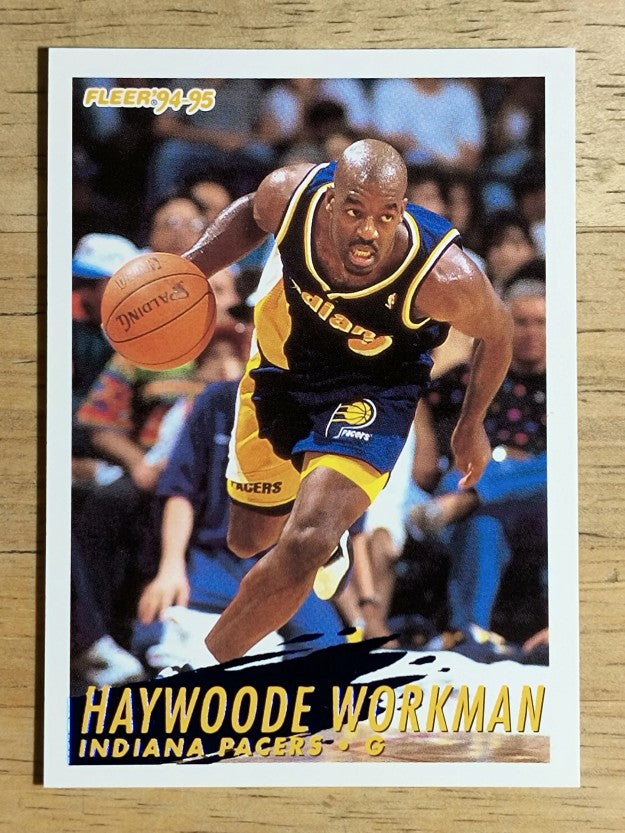 1994-95 Fleer #96 Haywoode Workman