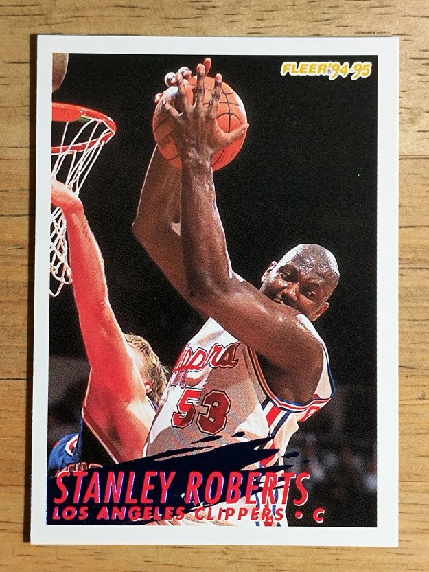 1994-95 Fleer #102 Stanley Roberts