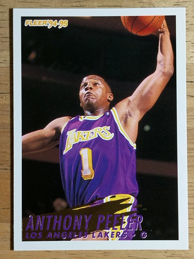 1994-95 Fleer #110 Anthony Peeler