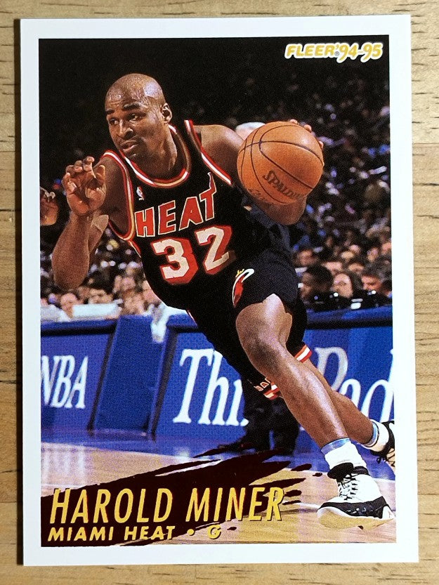 1994-95 Fleer #117 Harold Miner