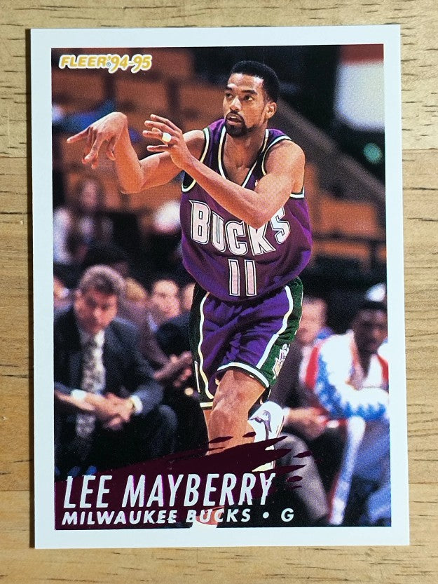 1994-95 Fleer #127 Lee Mayberry