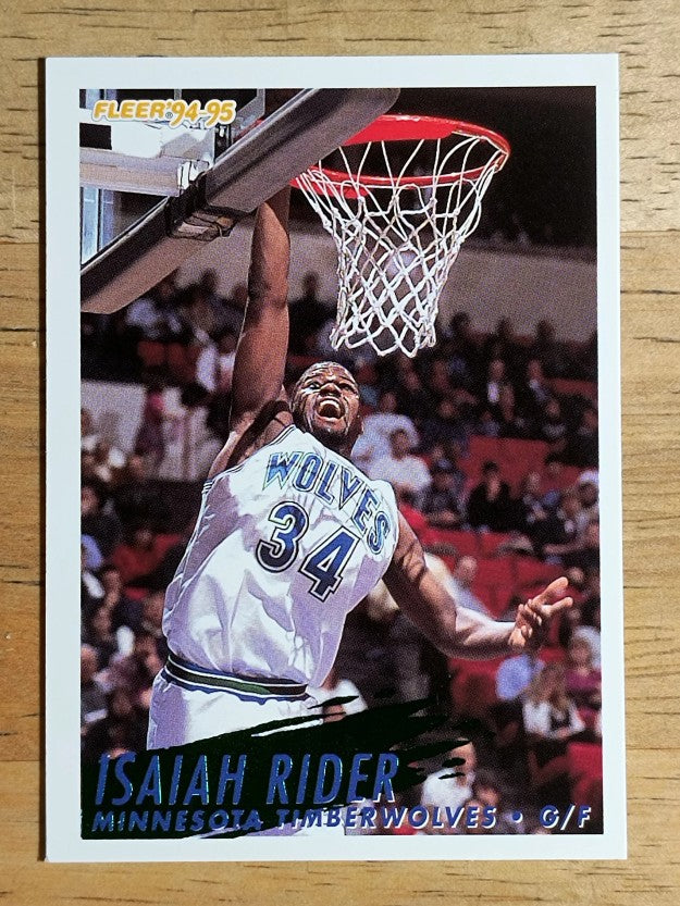 1994-95 Fleer #135 Isaiah Rider