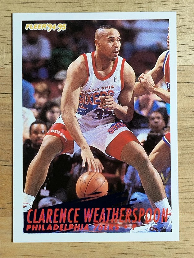1994-95 Fleer #172 Clarence Weatherspoon