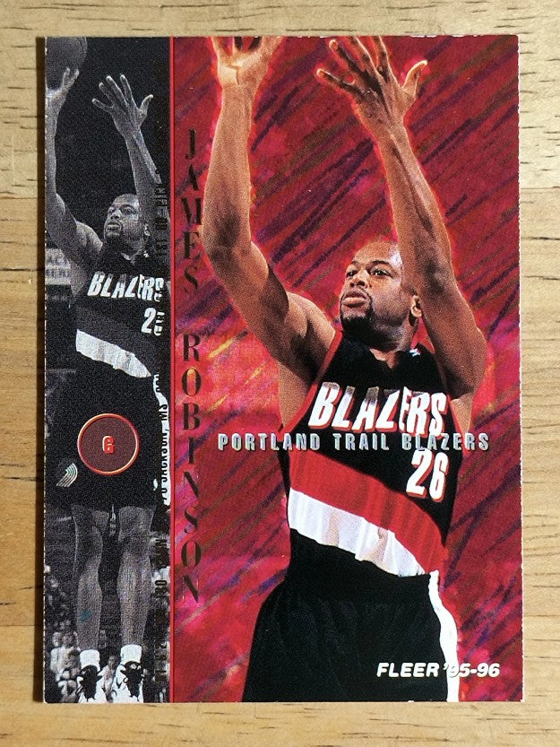 1995-96 Fleer #155 James Robinson
