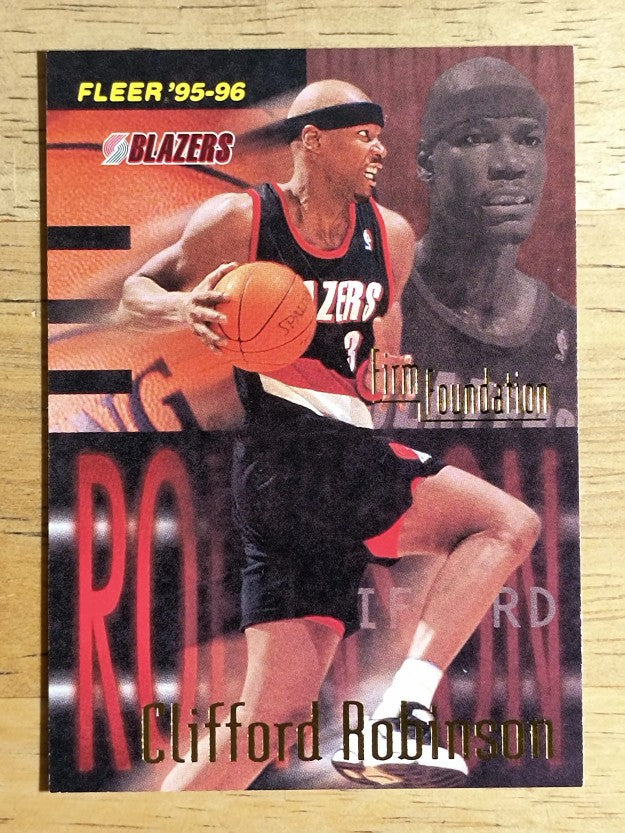 1995-96 Fleer #341 Clifford Robinson FF