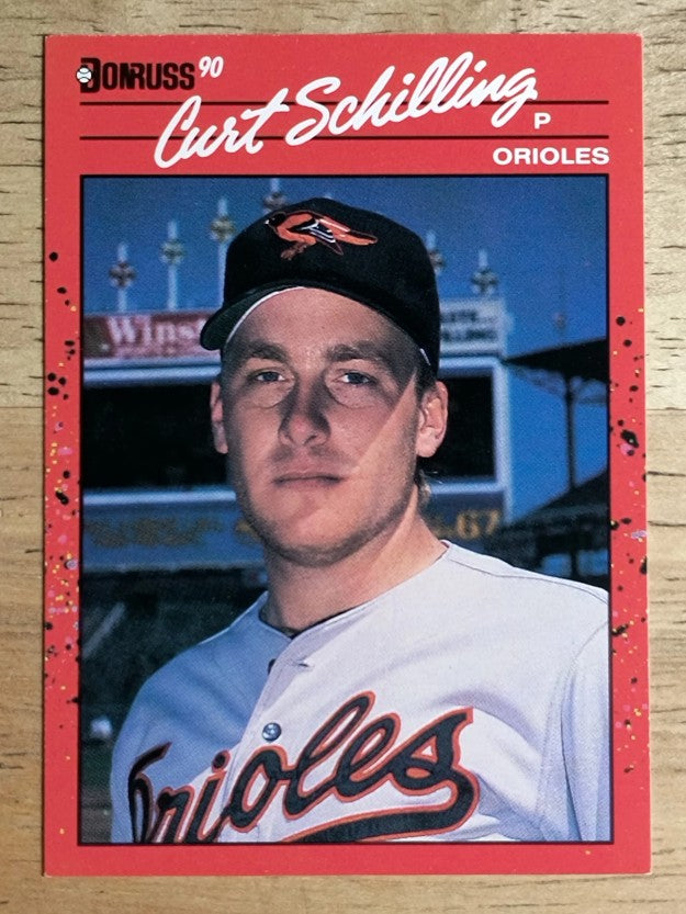 1990 Donruss #667 Curt Schilling