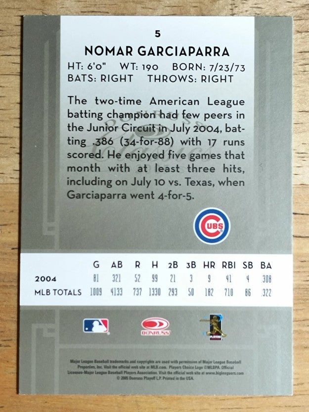 2005 Donruss Classics #5 Nomar Garciaparra