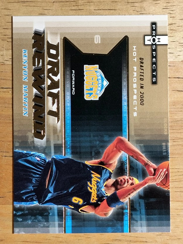 2006-07 Fleer Hot Prospects Draft Rewind #KM Kenyon Martin