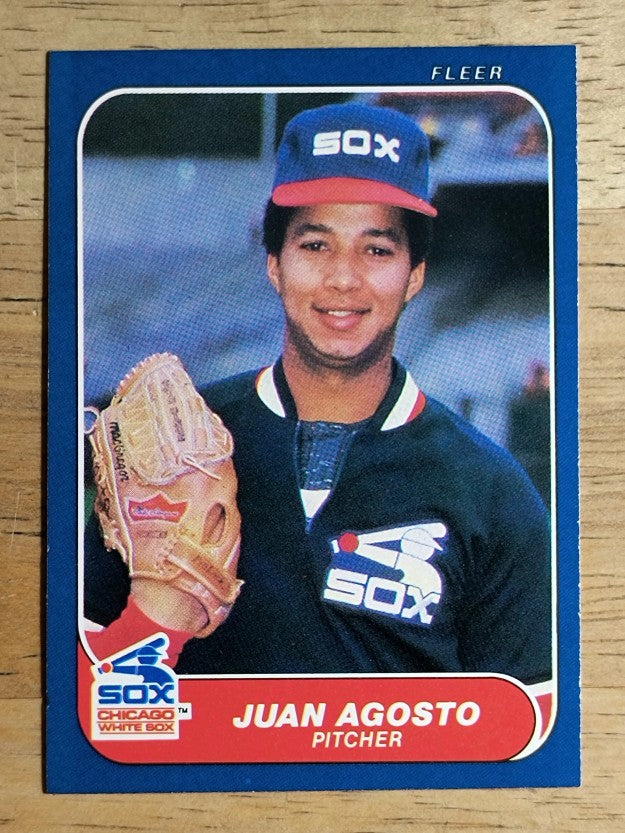 1986 Fleer #197 Juan Agosto