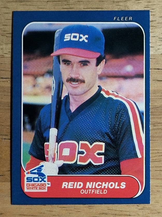 1986 Fleer #214 Reid Nichols