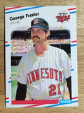 1988 Fleer #9 George Frazier