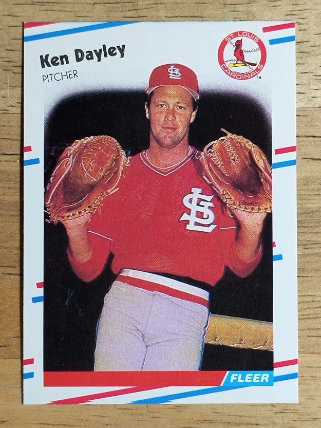 1988 Fleer #30 Ken Dayley