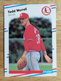 1988 Fleer #50 Todd Worrell