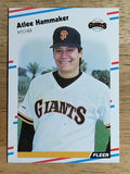 1988 Fleer #83 Atlee Hammaker