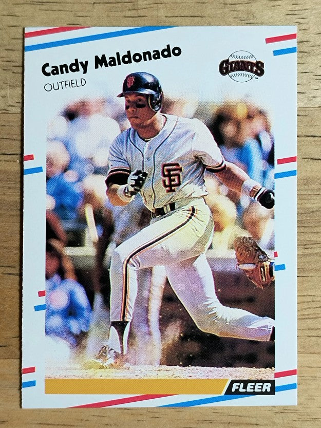 1988 Fleer #89 Candy Maldonado