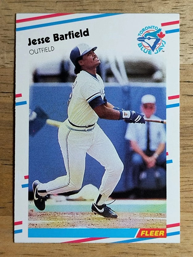 1988 Fleer #102 Jesse Barfield