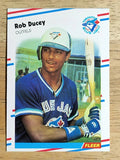1988 Fleer #107 Rob Ducey RC