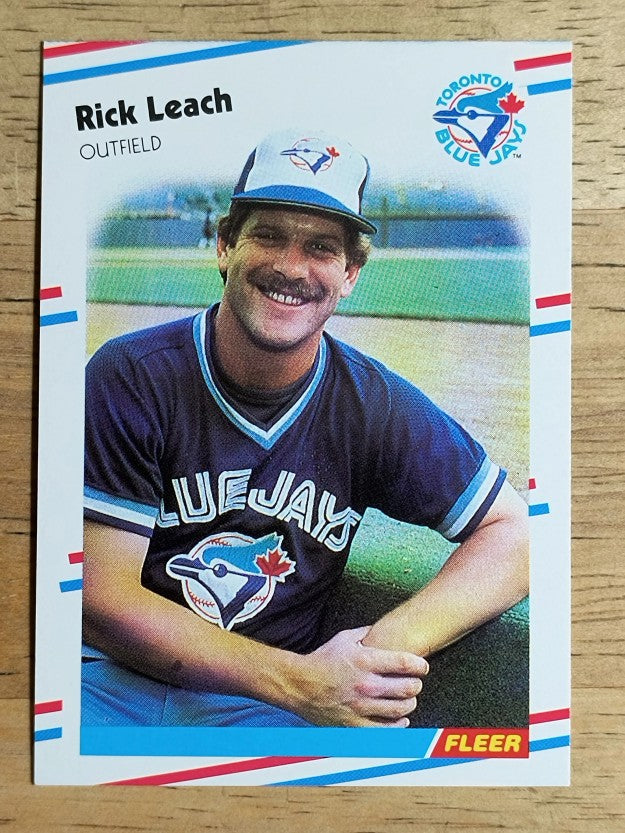 1988 Fleer #115 Rick Leach