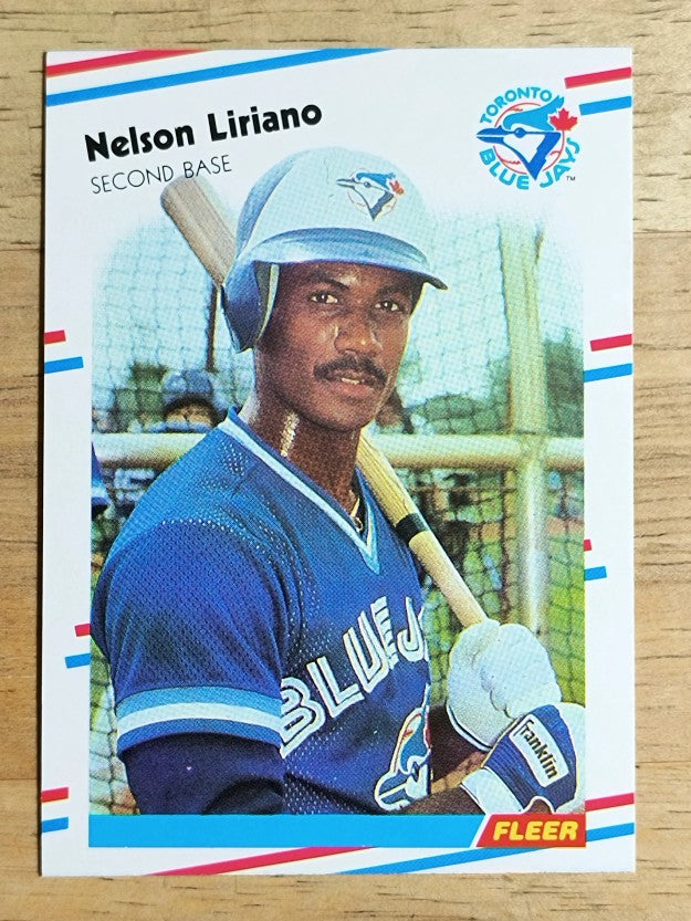 1988 Fleer #117 Nelson Liriano RC
