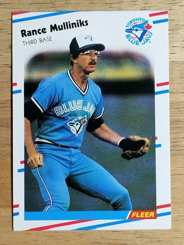 1988 Fleer #120 Rance Mulliniks