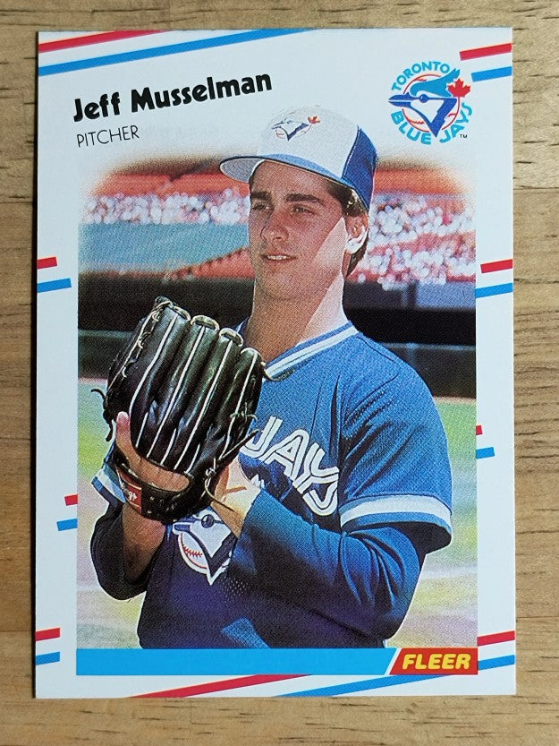 1988 Fleer #121 Jeff Musselman