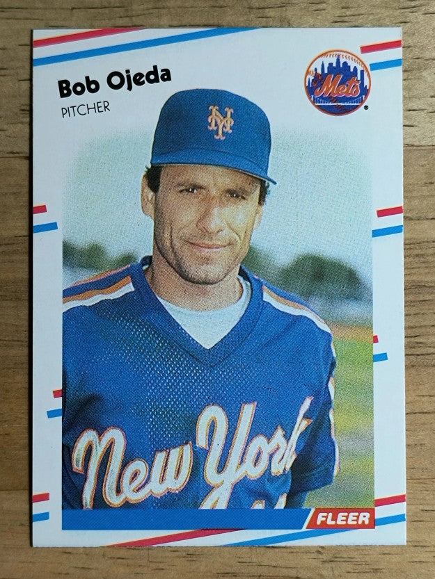 1988 Fleer #147 Bob Ojeda
