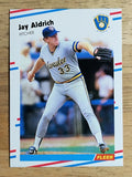 1988 Fleer #155 Jay Aldrich