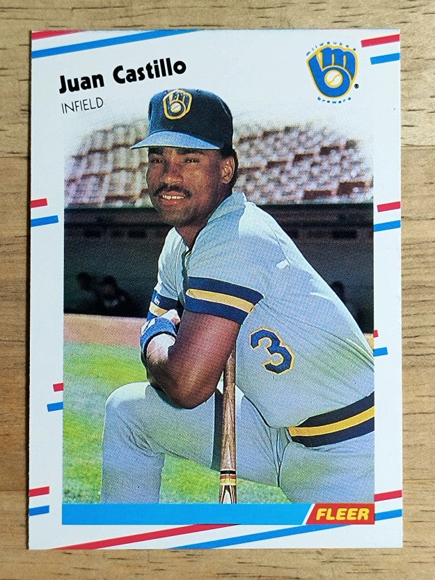 1988 Fleer #159 Juan Castillo