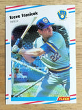 1988 Fleer #174 Steve Stanicek